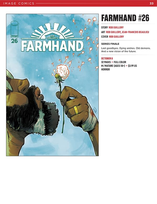 Image Comics October 2025 Solicits
