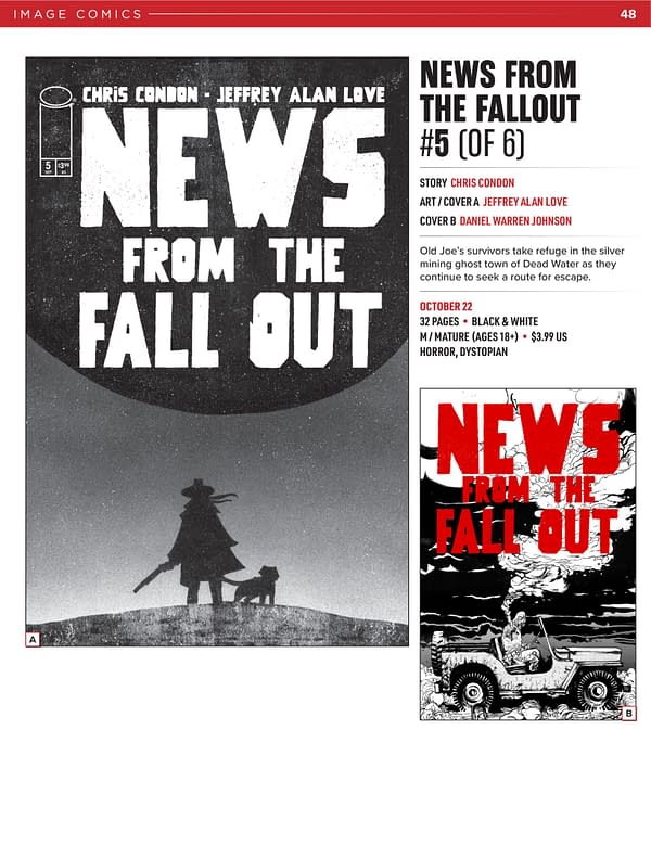 Image Comics October 2025 Solicits