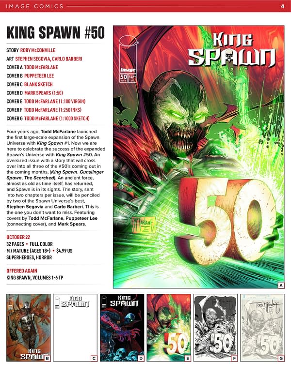 Image Comics October 2025 Solicits