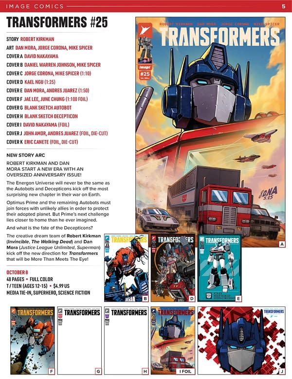Image Comics October 2025 Solicits