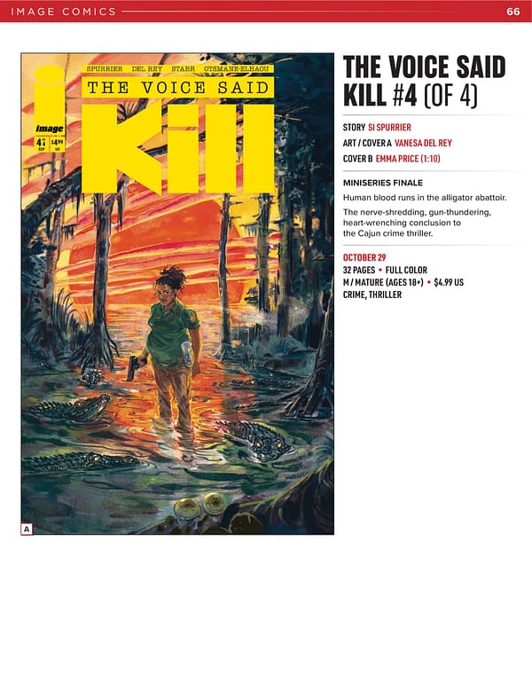 Image Comics October 2025 Solicits