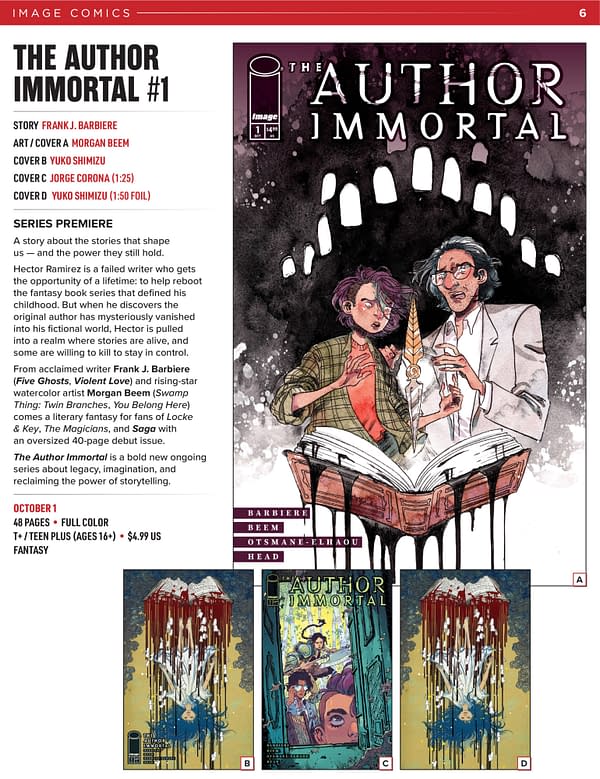 Image Comics October 2025 Solicits