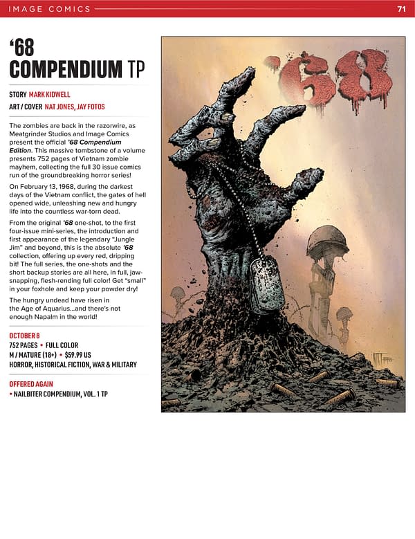 Image Comics October 2025 Solicits