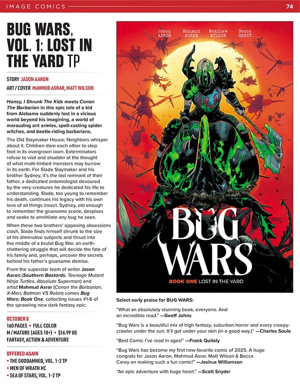 Image Comics October 2025 Solicits