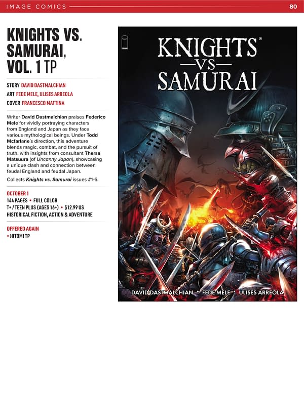Image Comics October 2025 Solicits