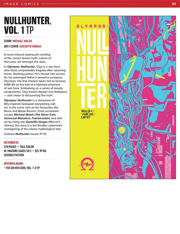 Image Comics October 2025 Solicits