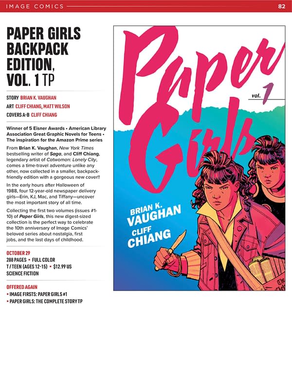 Image Comics October 2025 Solicits