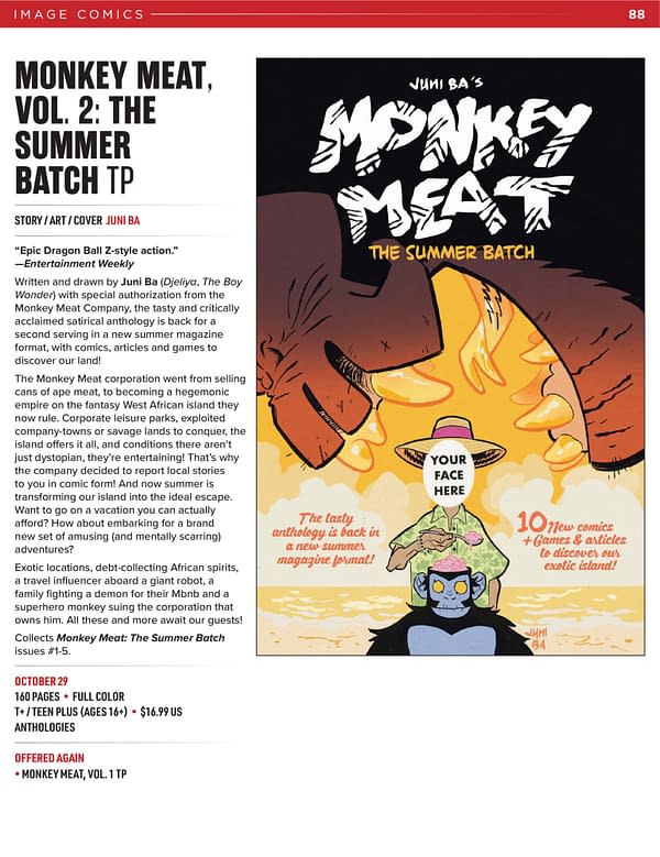 Image Comics October 2025 Solicits