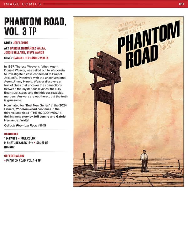 Image Comics October 2025 Solicits