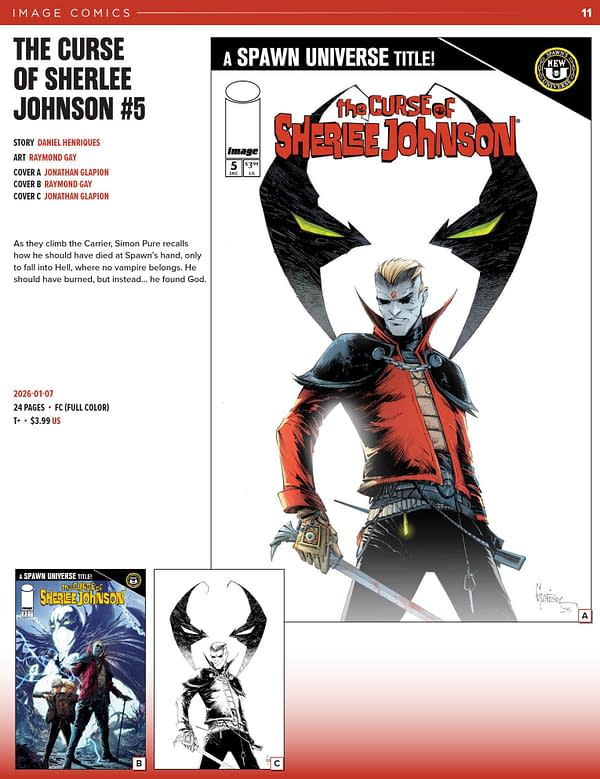 Image Comics January 2026 Full Solicits