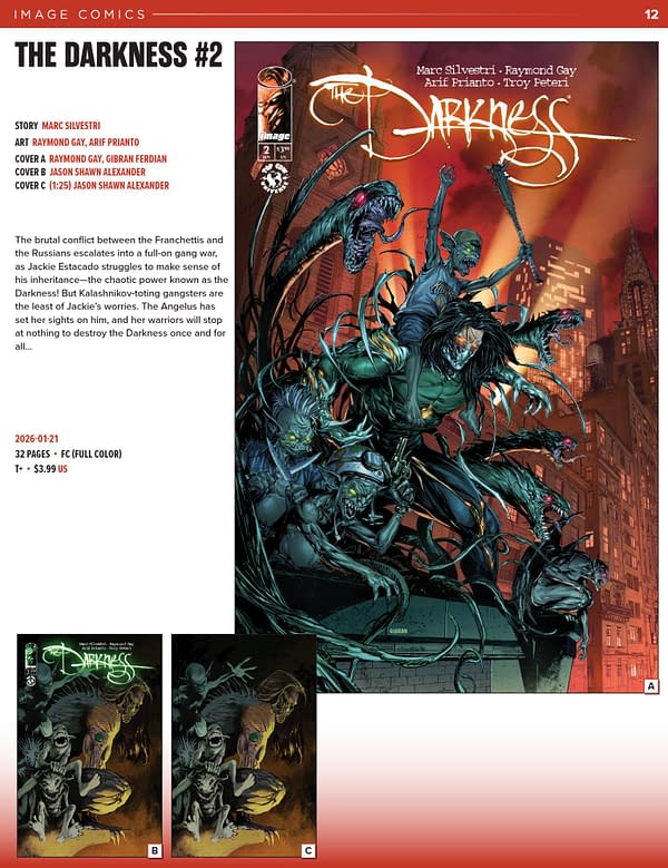 Image Comics January 2026 Full Solicits