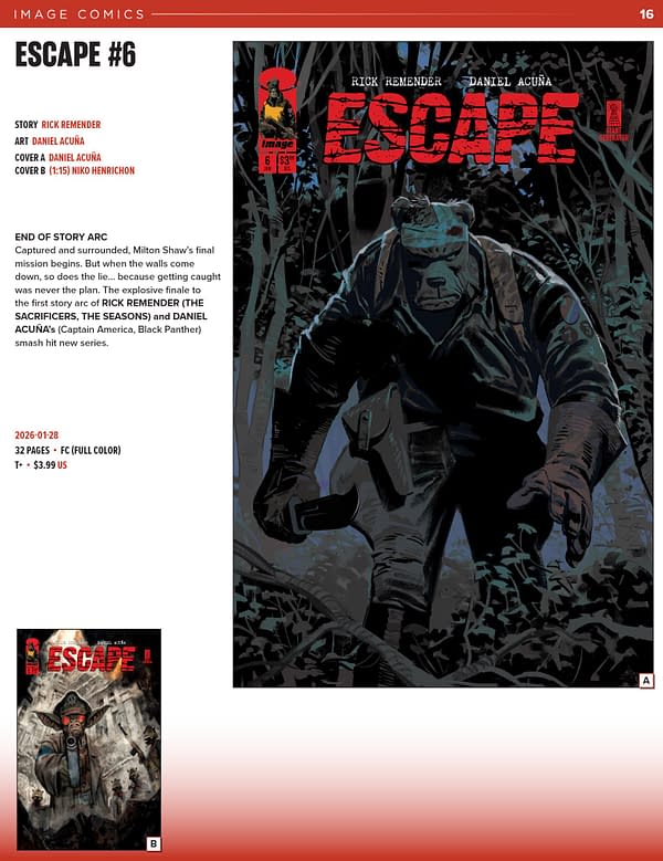 Image Comics January 2026 Full Solicits