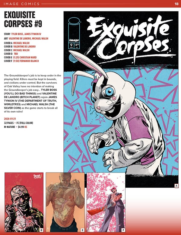 Image Comics January 2026 Full Solicits