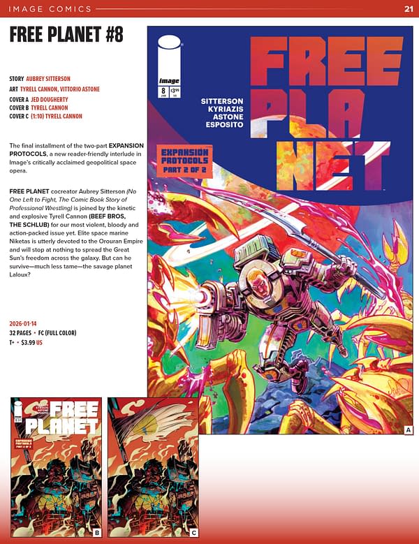 Image Comics January 2026 Full Solicits