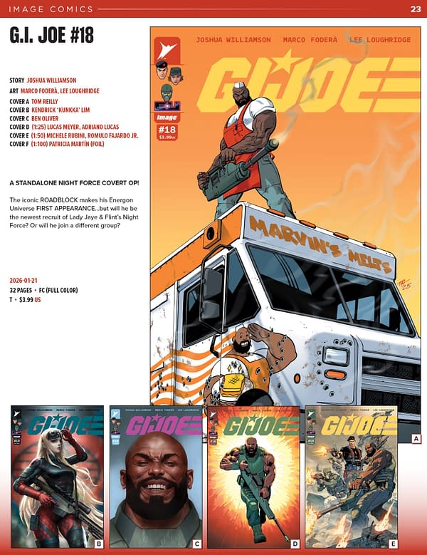 Image Comics January 2026 Full Solicits