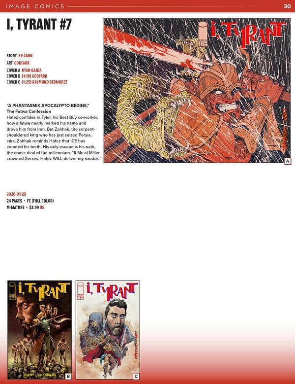 Image Comics January 2026 Full Solicits