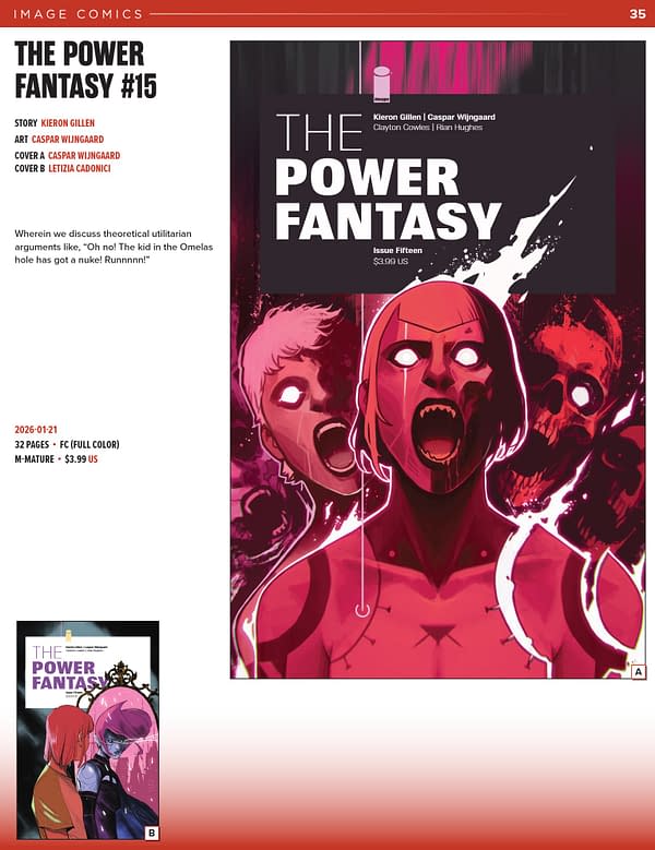 Image Comics January 2026 Full Solicits