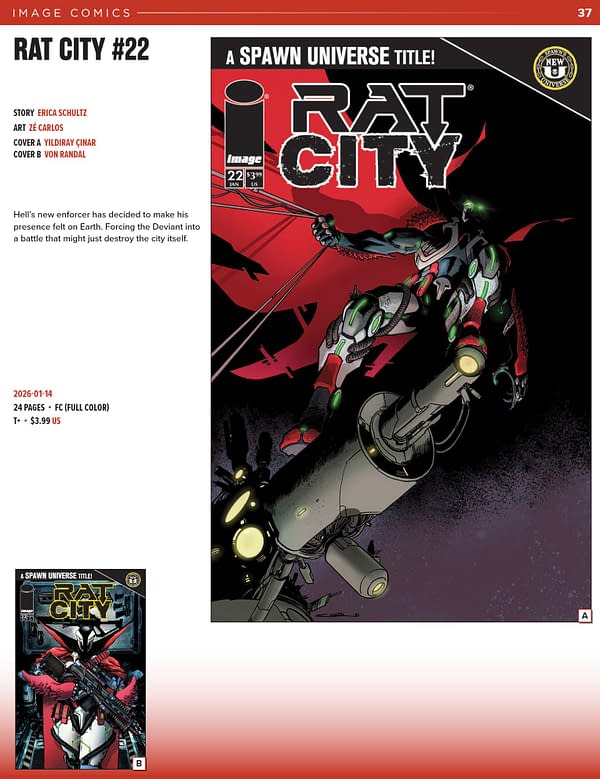 Image Comics January 2026 Full Solicits