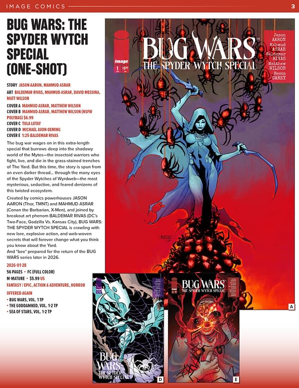 Image Comics January 2026 Full Solicits