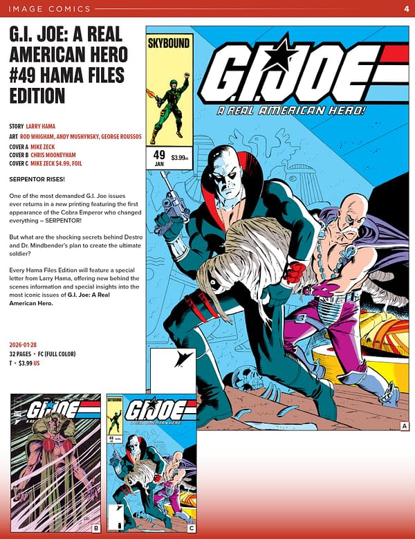 Image Comics January 2026 Full Solicits