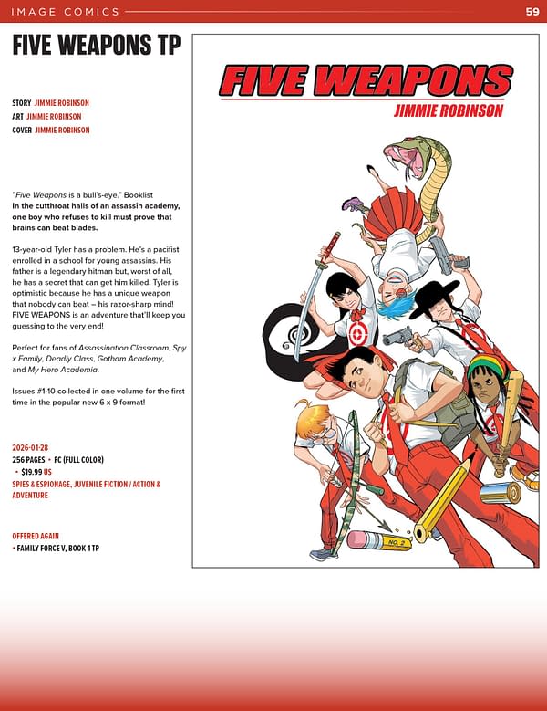 Image Comics January 2026 Full Solicits