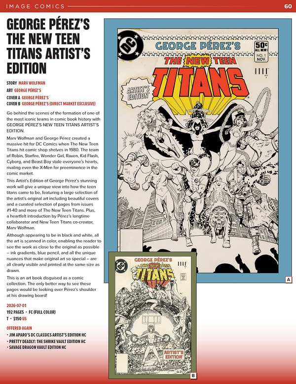 Image Comics January 2026 Full Solicits