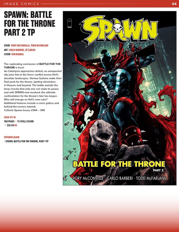 Image Comics January 2026 Full Solicits