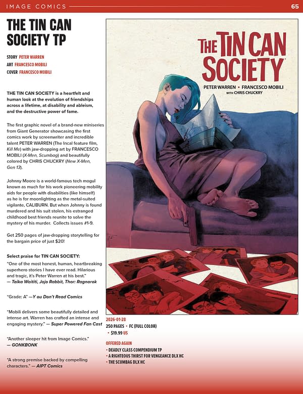 Image Comics January 2026 Full Solicits