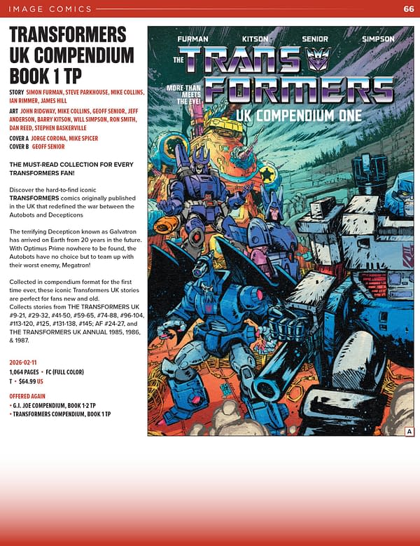 Image Comics January 2026 Full Solicits