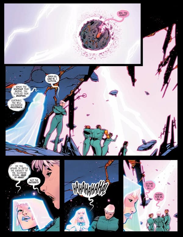Interior preview page from The Forged #10