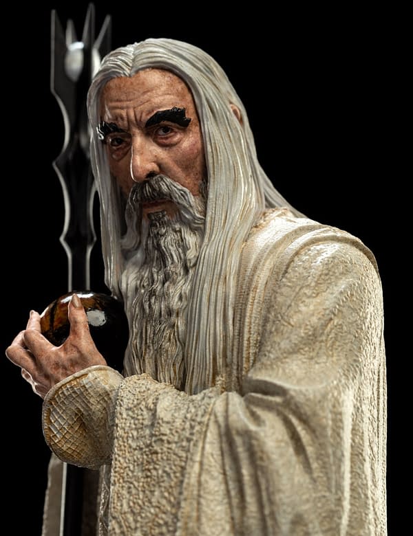 Lord of the Rings Saruman the White Statue from Weta Workshop