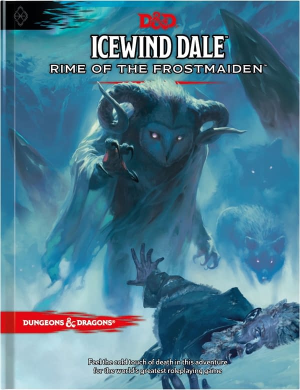 The main cover for Icewind Dale: Rime Of The Frostmaiden, courtesy of WotC.