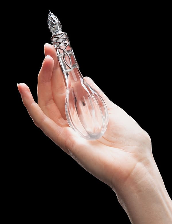Lord of the Rings Lady Galadriel Glass Phial Arrives At Weta Workshop