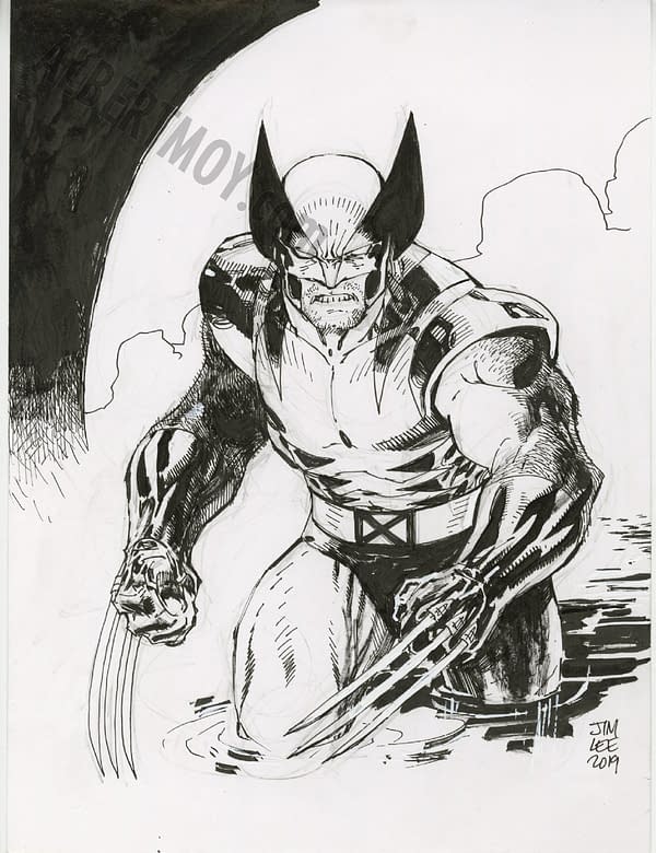 On Jim Lee, Charging Up To $35,000 For Private Commission Artwork
