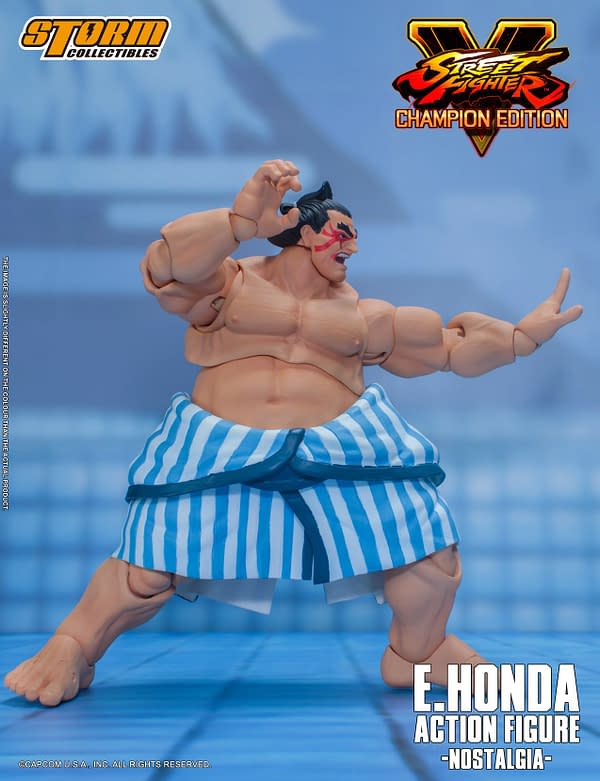 Street Fighter V E. Hondo Wants to Fight with Storm Collectibles