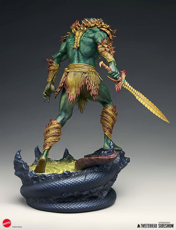 Tweeterhead Reveals Master of the Universe Mer-Man Maquette