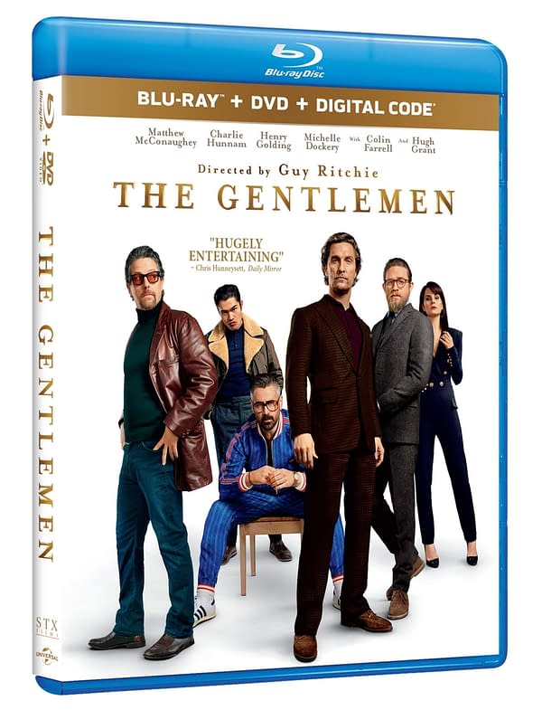 The Gentlemen Blu-Ray Cover