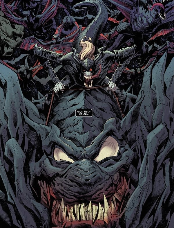 Venom #25 Reprises The Past And Teases The Future For Knull.