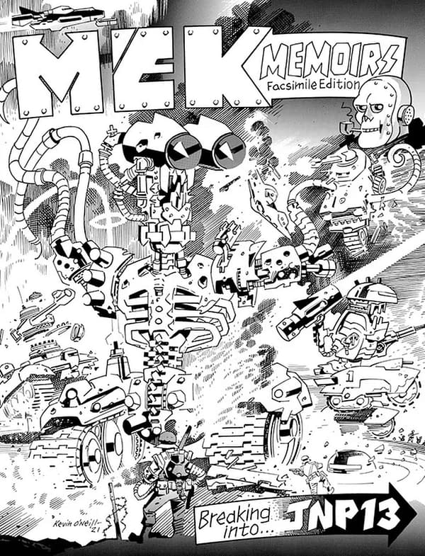 Kevin O'Neill's Comic Mek Memoirs, Back In Print After 46 Years