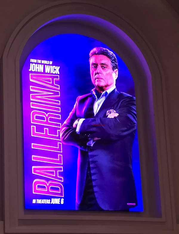 Ballerina: John Wick Spinoff Character Posters On Display At CinemaCon