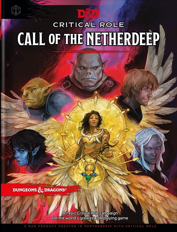 The cover of Critical Role: Call Of The Netherdeep, courtesy of Wizards of the Coast.