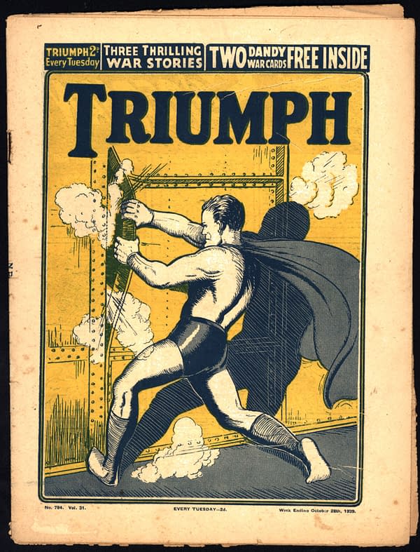 Triumph Superman cover