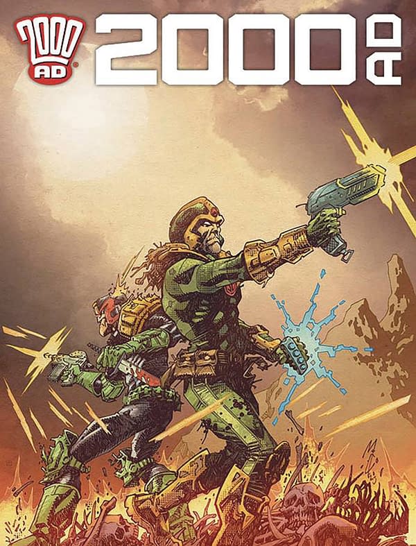 Cover image for 2000 AD APRIL 2025 PROGS (JUN 2025 SHIPPING) PROGS 2435-2438