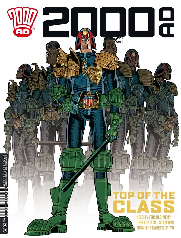 Mick McMahon Returns to Judge Dredd for 2000AD Prog 2079