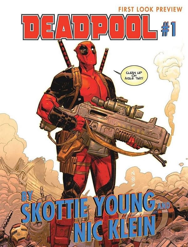 Two More Deadpool #1 Preview Pages by Skottie Young and Nic Klein