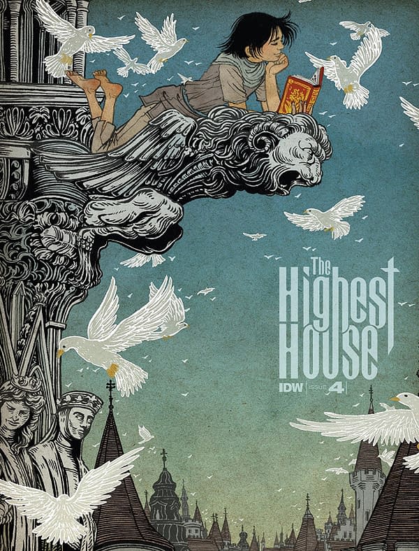 Highest House #4 cover by Yuko Shimizu