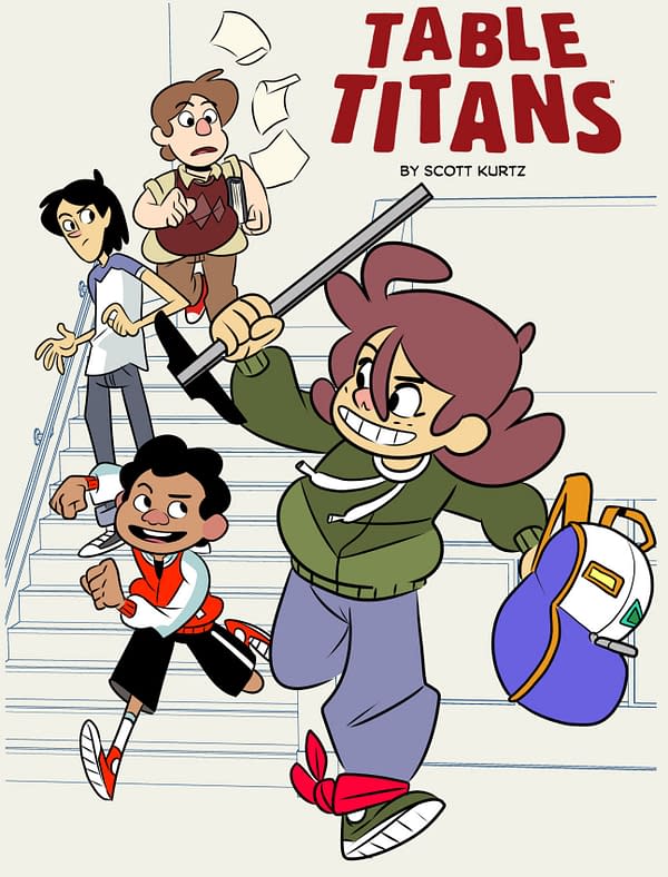 Scott Kurtz Sells Table Titans As Children Graphic Novel Series
