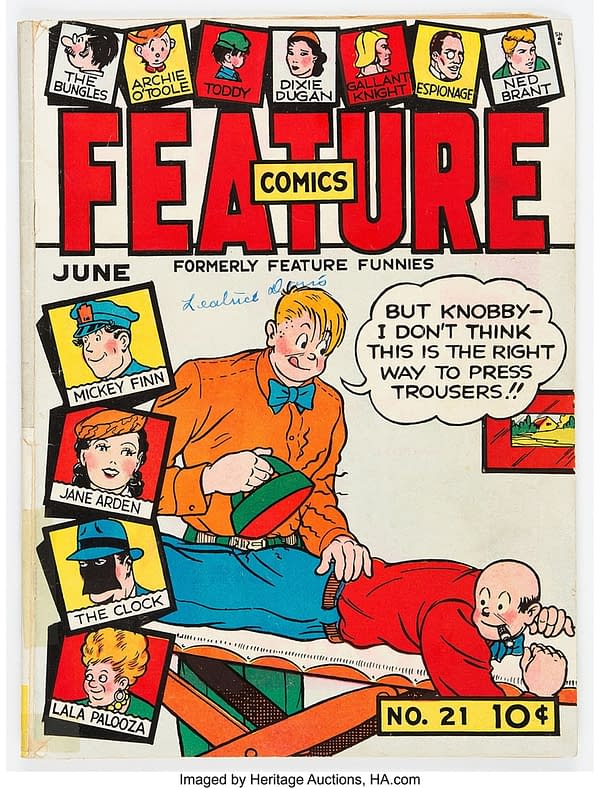 Feature Comics #21 (Quality, 1939)