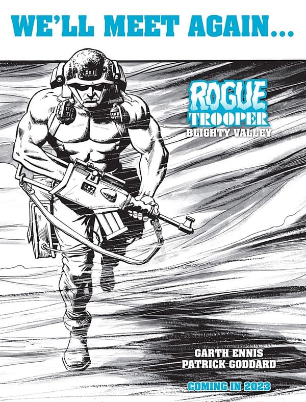 Garth Ennis Returns To Rogue Trooper With Patrick Goddard In 2023