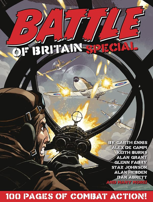 Garth Ennis & Glenn Fabry's Battle Of Britain in Rebellion Solicits .